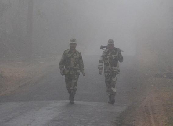 BSF intensifies patrolling along Indo-Bangla border ahead of TTAADC election: IG B.N. Sharma